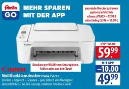 Famila Nord Ost Canon Multifunktionsdrucker Pixma TS3751i Angebot