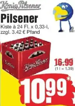 Edeka König Pilsener Angebot