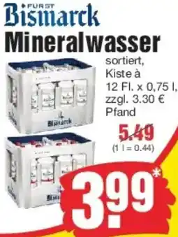 Edeka Furst Bismarck Mineralwasser Angebot