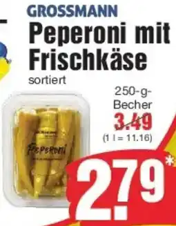 Edeka GROSSMANN Peperoni mit Frischkäse Angebot