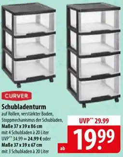 Famila Nord Ost CURVER Schubladenturm Angebot