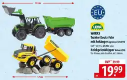 Famila Nord Ost LENA WORXX Traktor Deutz-Fahr mit Anhänger Angebot