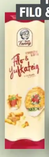 Handelshof Tante Fanny Filo & Yufkateig Strudelteig Blätter Vegan Angebot