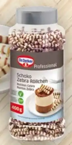 Handelshof Dr. Oetker Vegetarisch Schoko Zebra Röllchen Angebot