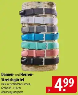 Famila Nord Ost Damen- und Herren Stretchgürtel Angebot