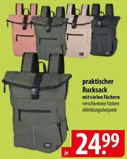 Famila Nord Ost praktischer Rucksack Angebot