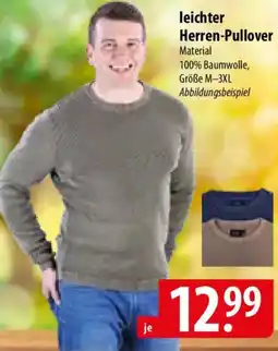 Famila Nord Ost leichter Herren-Pullover Angebot