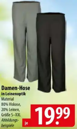 Famila Nord Ost Damen-Hose in Leinenoptik Angebot