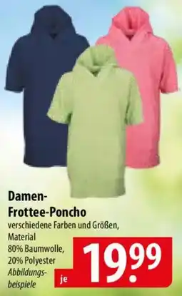 Famila Nord Ost Damen Frottee-Poncho Angebot