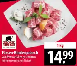Famila Nord Ost BLOCK HOUSE Färsen-Rindergulasch Angebot