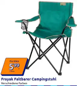 Action Froyak Faltbarer Campingstuhl Angebot