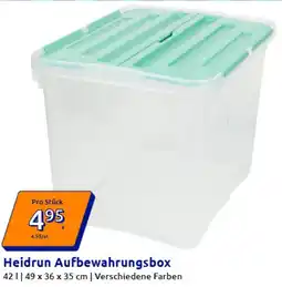 Action Heidrun Aufbewahrungsbox Angebot
