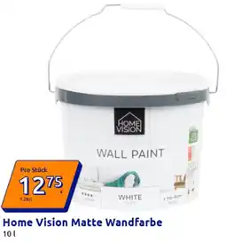 Action Home Vision Matte Wandfarbe Angebot