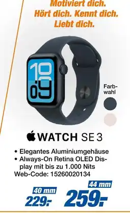 Expert Apple watch se 3 40 mm Angebot