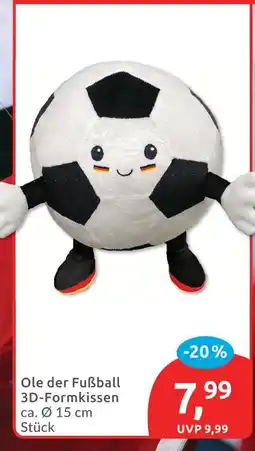 Budni Ole der fußball 3d-formkissen Angebot
