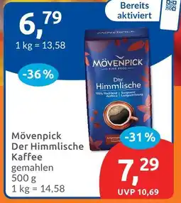 Budni Mövenpick der himmlische kaffee Angebot