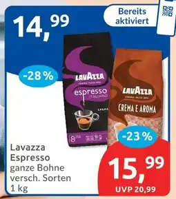Budni Lavazza espresso Angebot