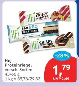 Budni Hej proteinriegel Angebot
