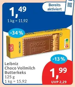 Budni Leibniz choco vollmilch butterkeks Angebot