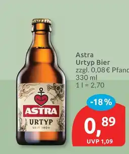 Budni Astra urtyp bier Angebot