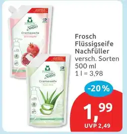 Budni Frosch flüssigseife nachfüller Angebot