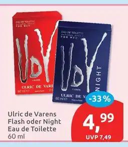 Budni Ulric de varens flash oder night eau de toilette Angebot