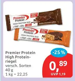 Budni Premier protein high proteinriegel Angebot