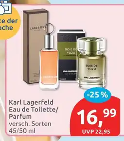 Budni Karl lagerfeld eau de toilette/parfum Angebot