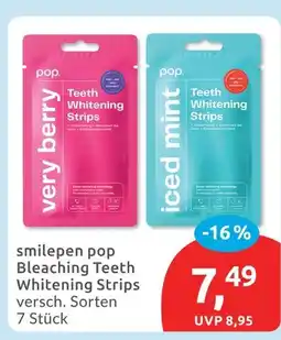 Budni Pop. bleaching teeth whitening strips Angebot