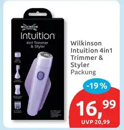 Budni Wilkinson intuition 4in1 trimmer & styler Angebot