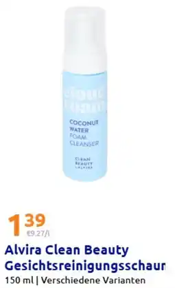 Action Alvira Clean Beauty Gesichtsreinigungsschaur Angebot