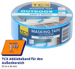 Action TCX Abklebeband für den Außenbereich Angebot