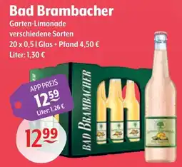 Getränke Hoffmann Bad Brambacher Garten-Limonade Angebot