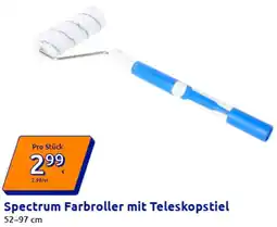 Action Spectrum Farbroller mit Teleskopstiel Angebot