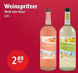 Getränke Hoffmann Weinspritzer Weiß oder Rosé Angebot