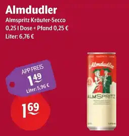 Getränke Hoffmann Almdudler Almspritz Kräuter-Secco Angebot
