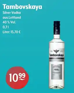 Getränke Hoffmann Tambovskaya Silver Vodka Angebot