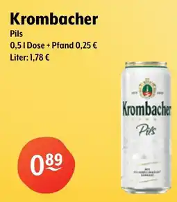 Getränke Hoffmann Krombacher Pils Angebot