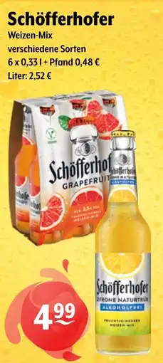 Getränke Hoffmann Schöfferhofer Weizen-Mix Angebot