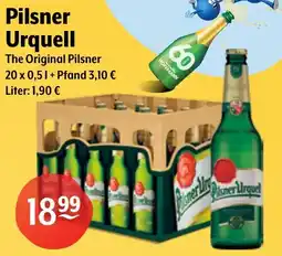 Getränke Hoffmann Pilsner Urquell The Original Pilsner Angebot