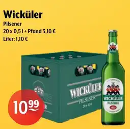 Getränke Hoffmann Wicküler Pilsener Angebot