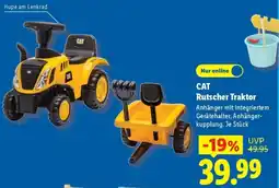 Lidl CAT Rutscher Traktor Angebot