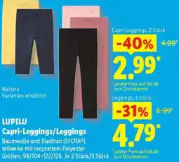 Lidl LUPILU Capri-Leggings/Leggings Angebot
