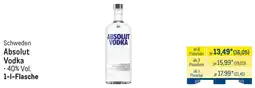 METRO Absolut Vodka Angebot