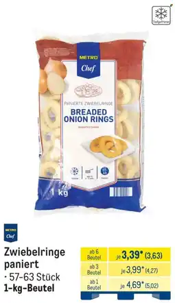 METRO METRO Chef Zwiebelringe paniert Angebot