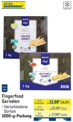 METRO METRO Chef Fingerfood Garnelen Angebot