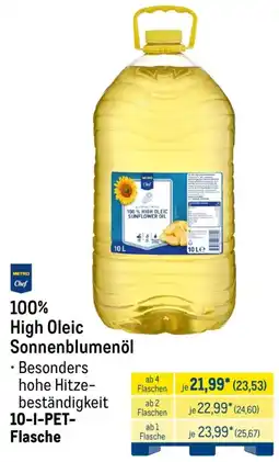 METRO METRO Chef 100% High Oleic Sonnenblumenöl Angebot