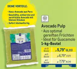 METRO Avocado Pulp Angebot