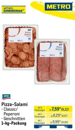 METRO aro Pizza- Salami Angebot