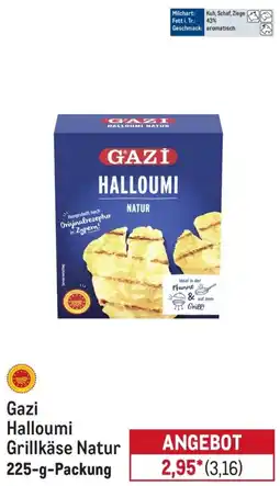 METRO Gazi Halloumi Grillkäse Natur Angebot